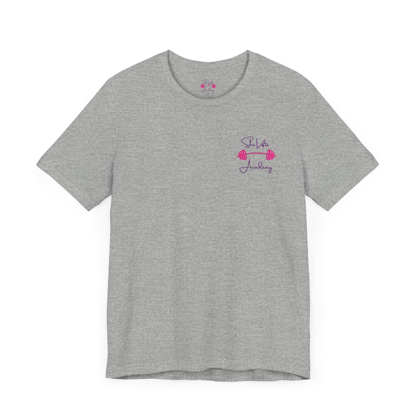 She Lifts Academy pocket logo