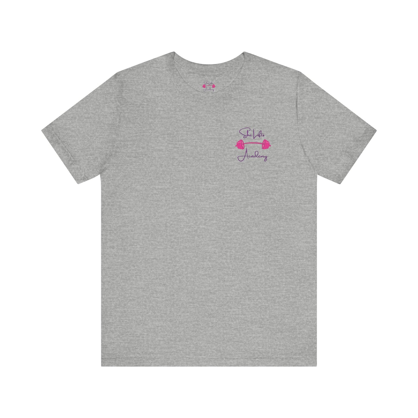 She Lifts Academy pocket logo
