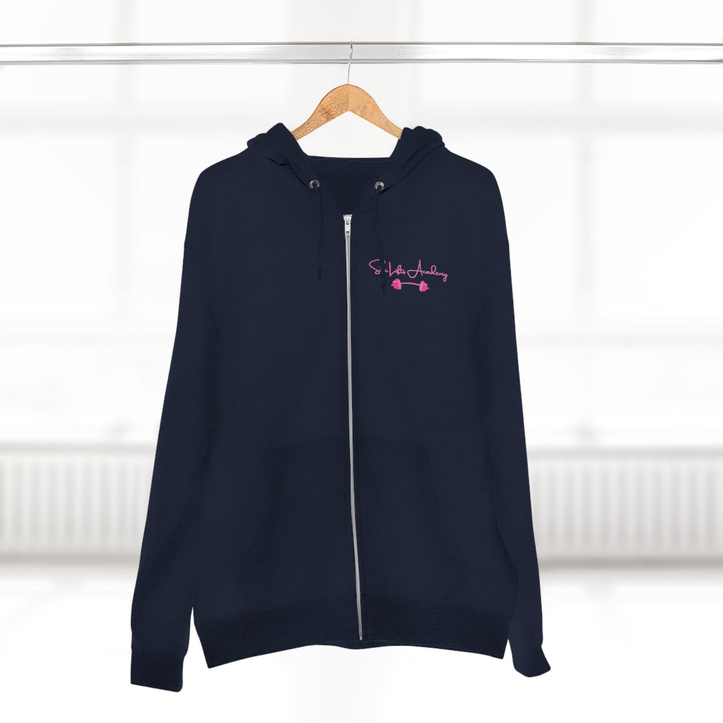 She Lifts Academy sweatshirt