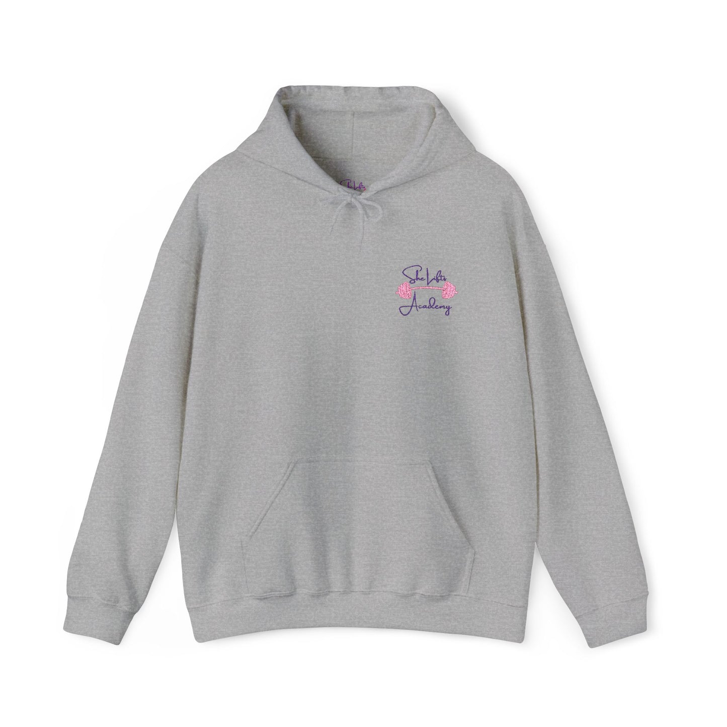She Lifts Academy light embroidered