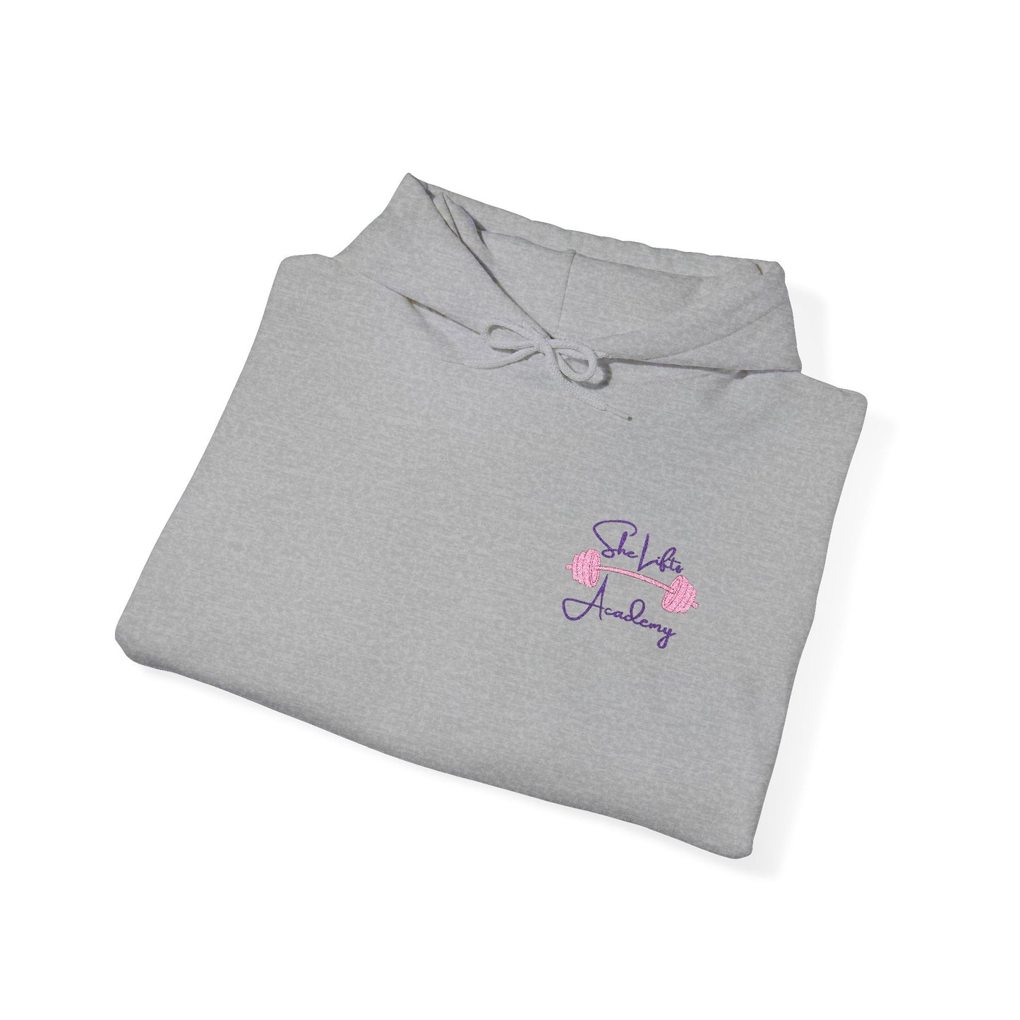 She Lifts Academy light embroidered