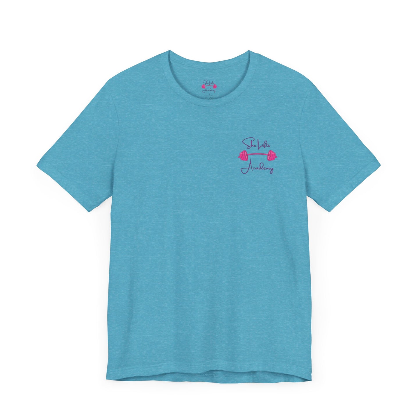 She Lifts Academy pocket logo