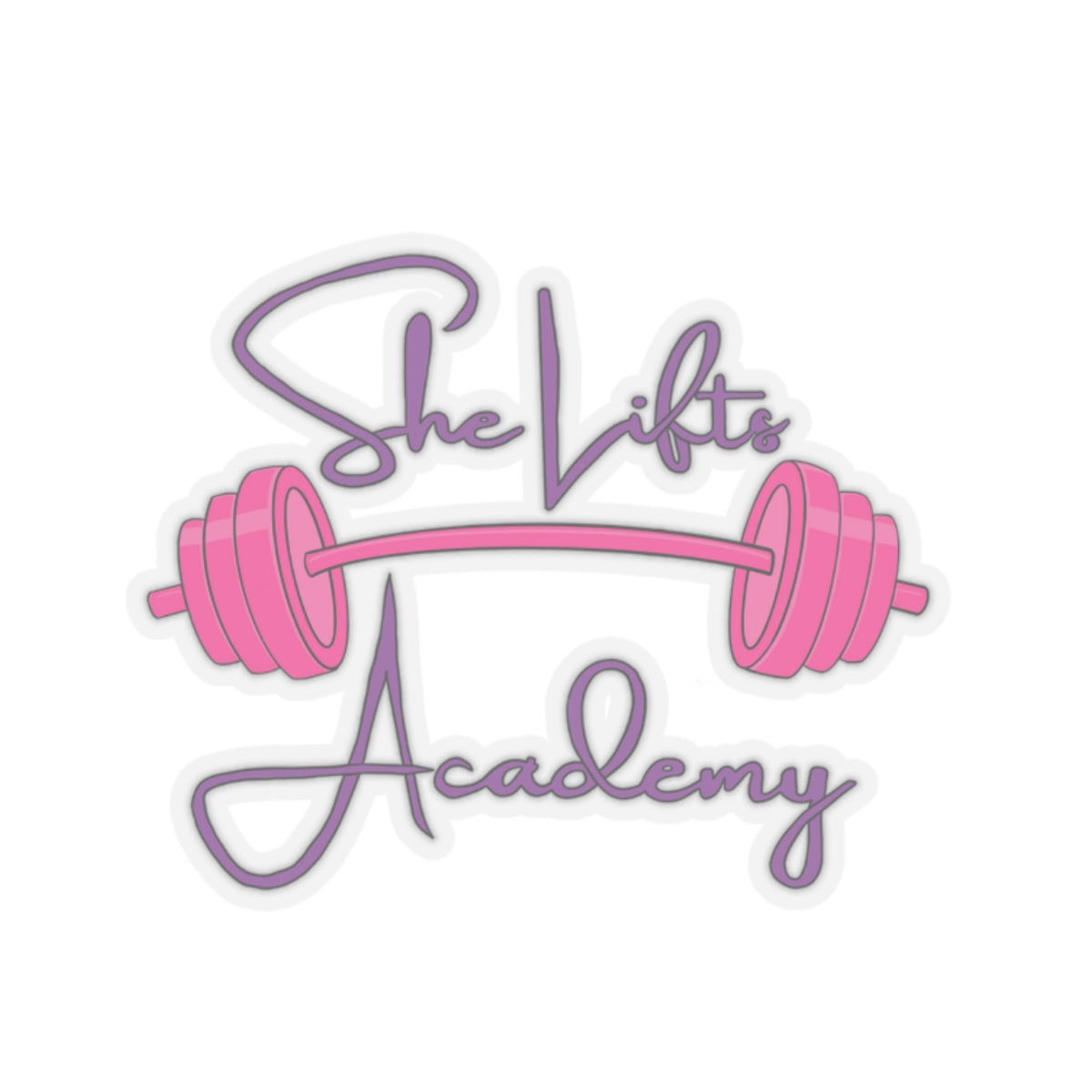 She Lifts Academy Sticker