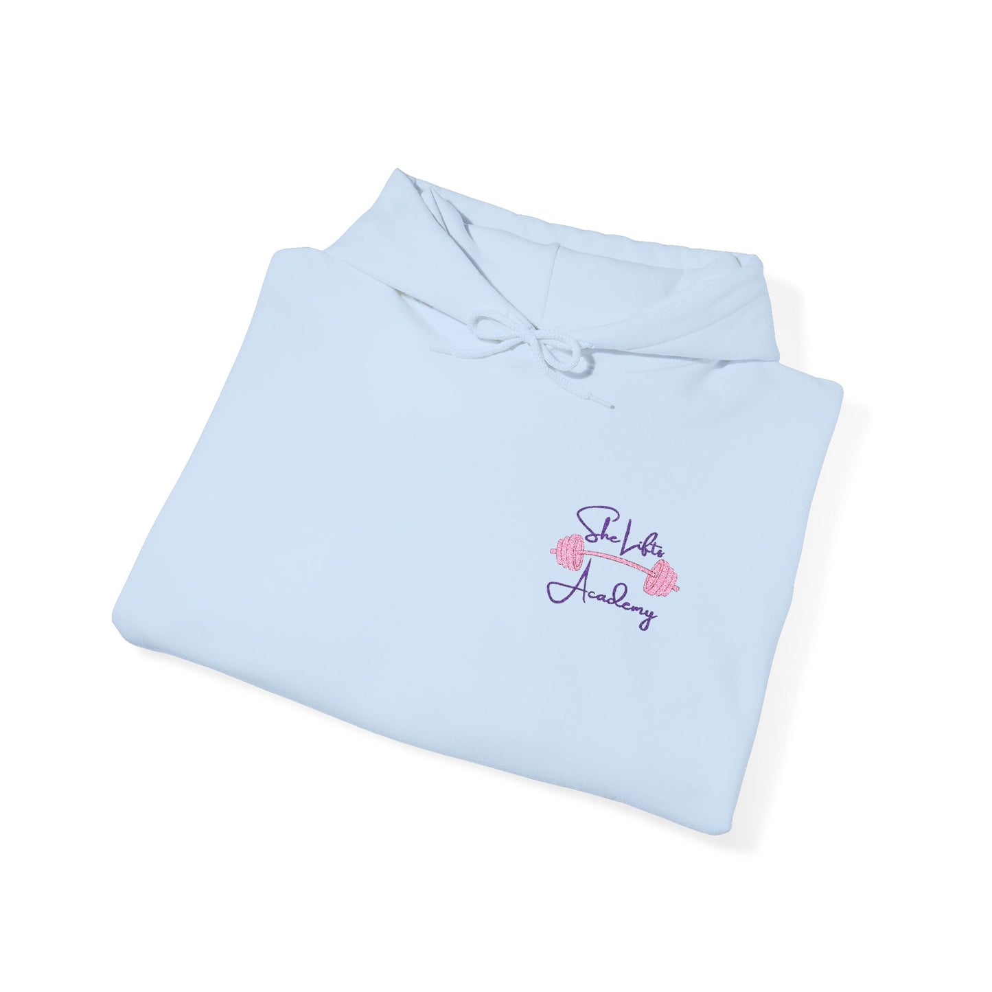She Lifts Academy light embroidered