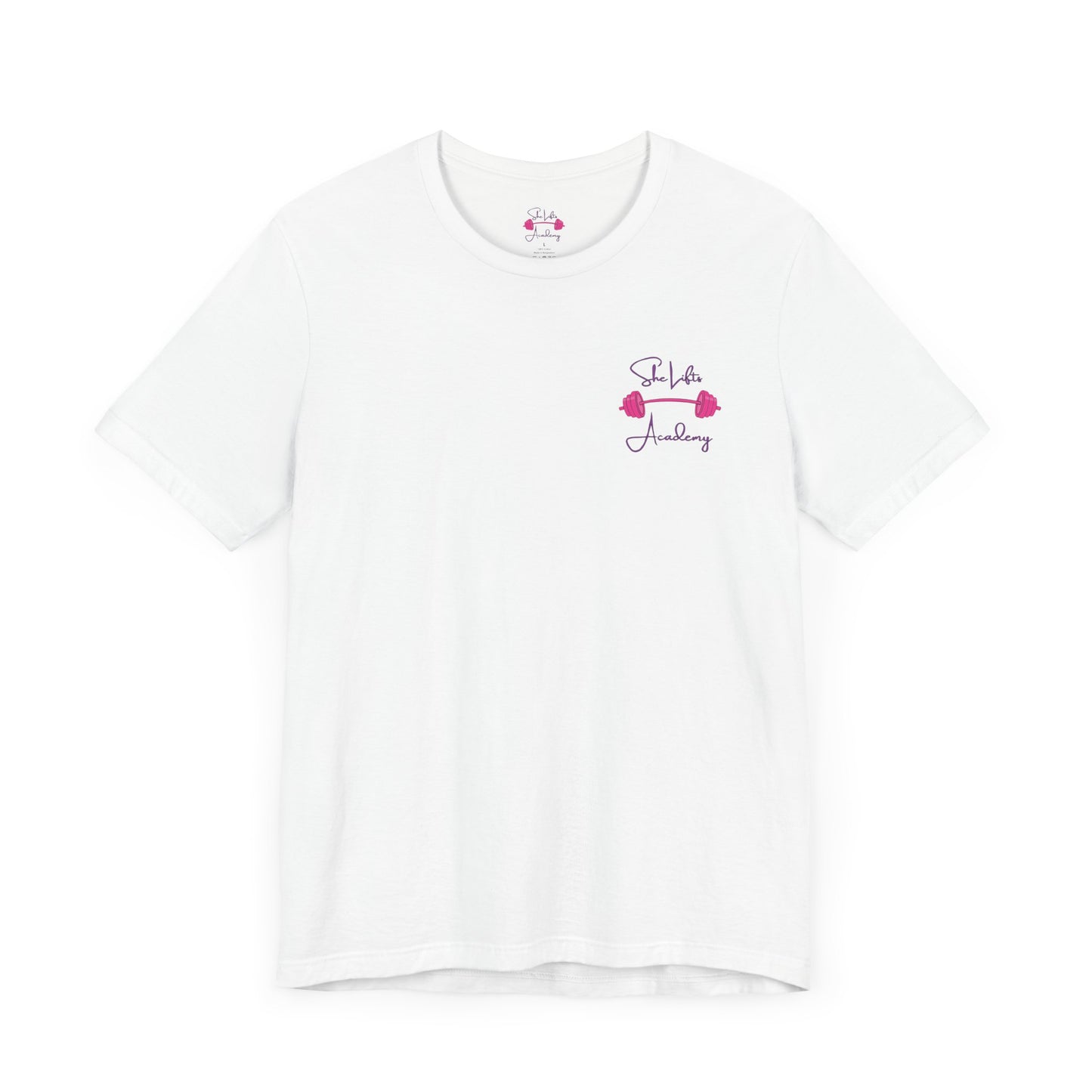 She Lifts Academy pocket logo