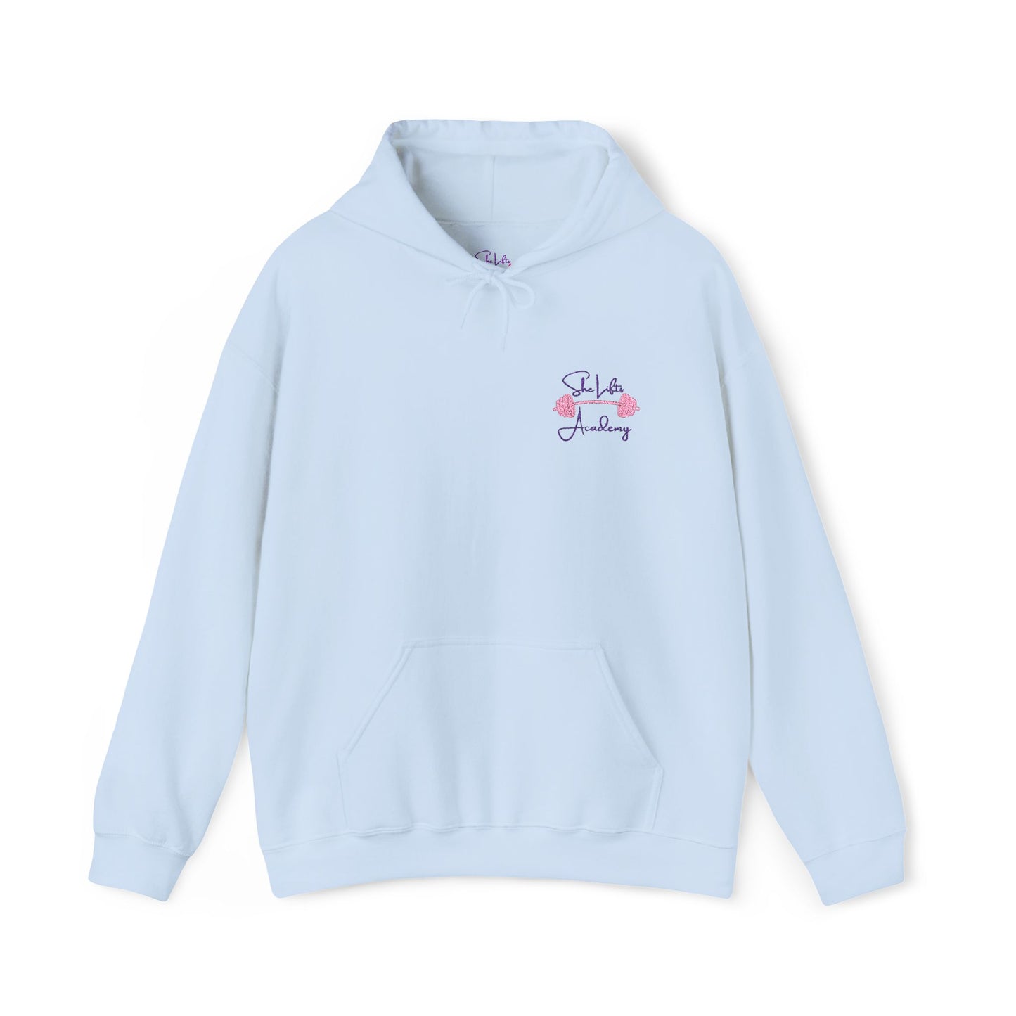 She Lifts Academy light embroidered