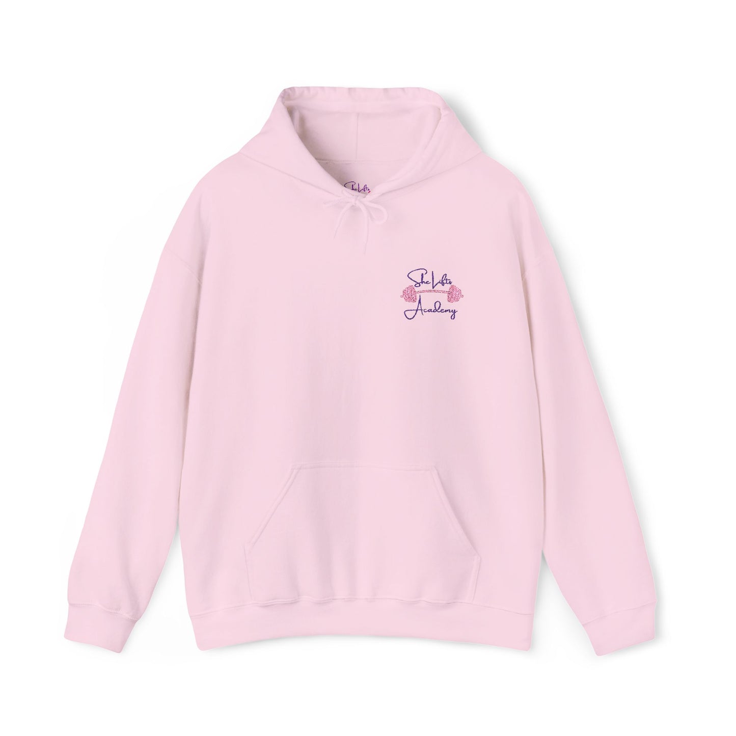 She Lifts Academy light embroidered