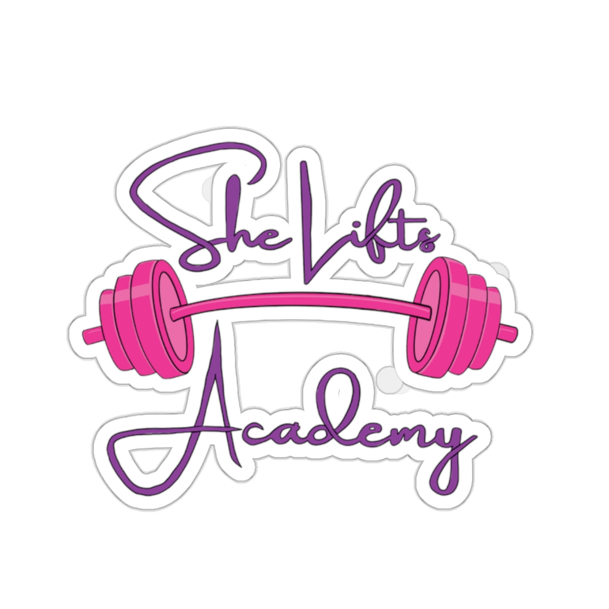 She Lifts Academy Sticker