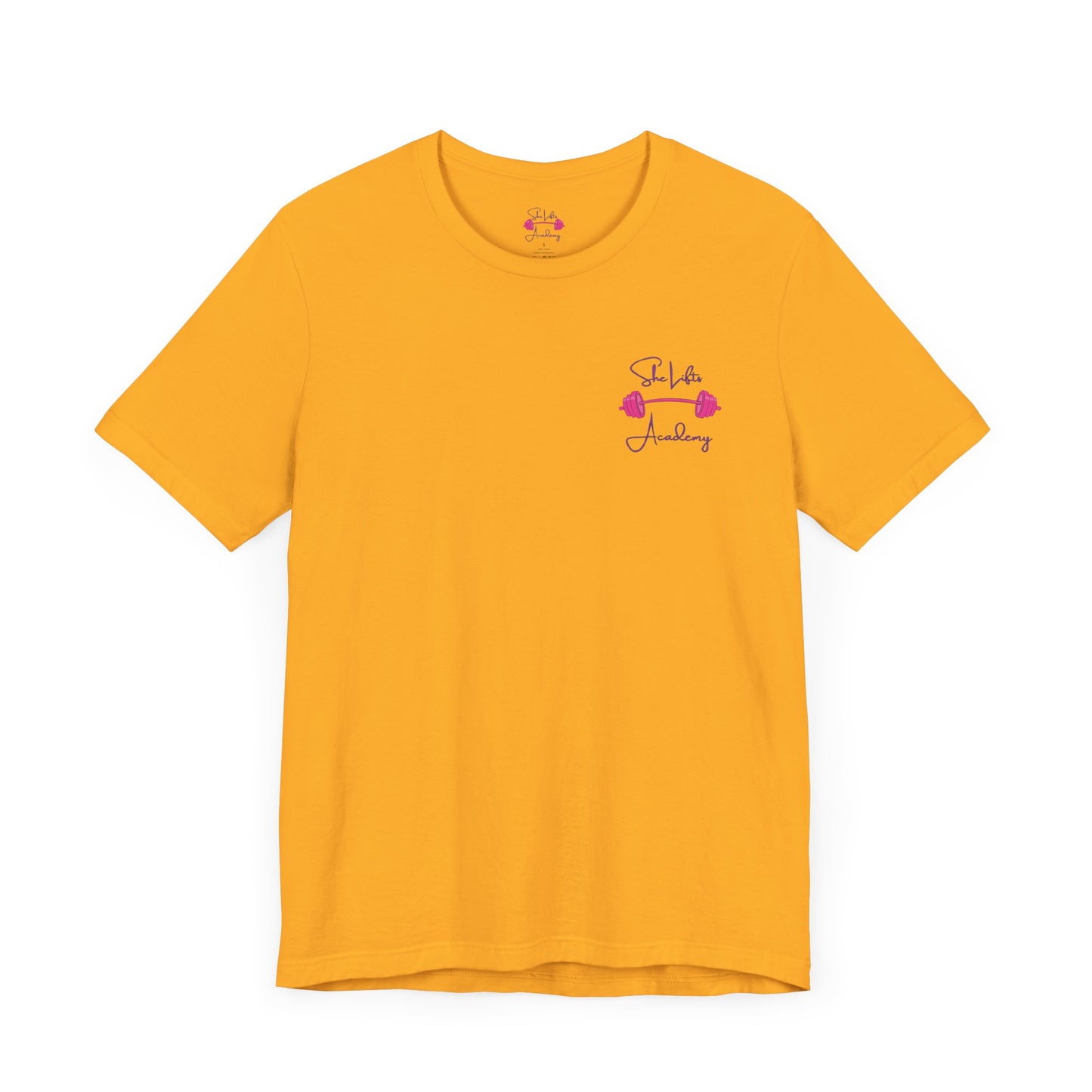 She Lifts Academy pocket logo