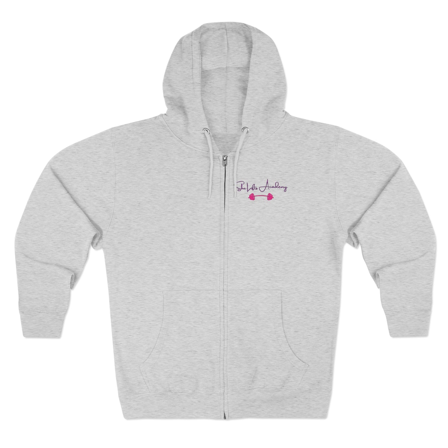 She Lifts Academy sweatshirt