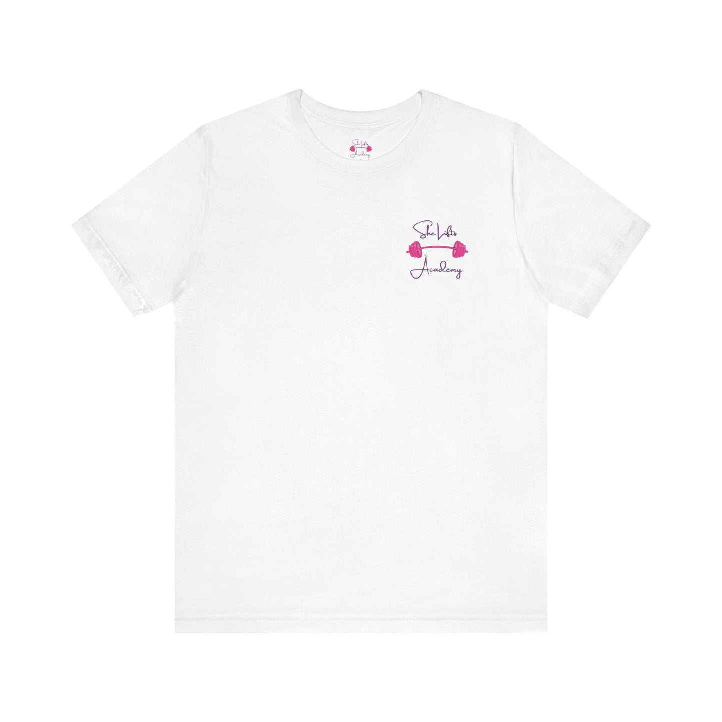 She Lifts Academy pocket logo