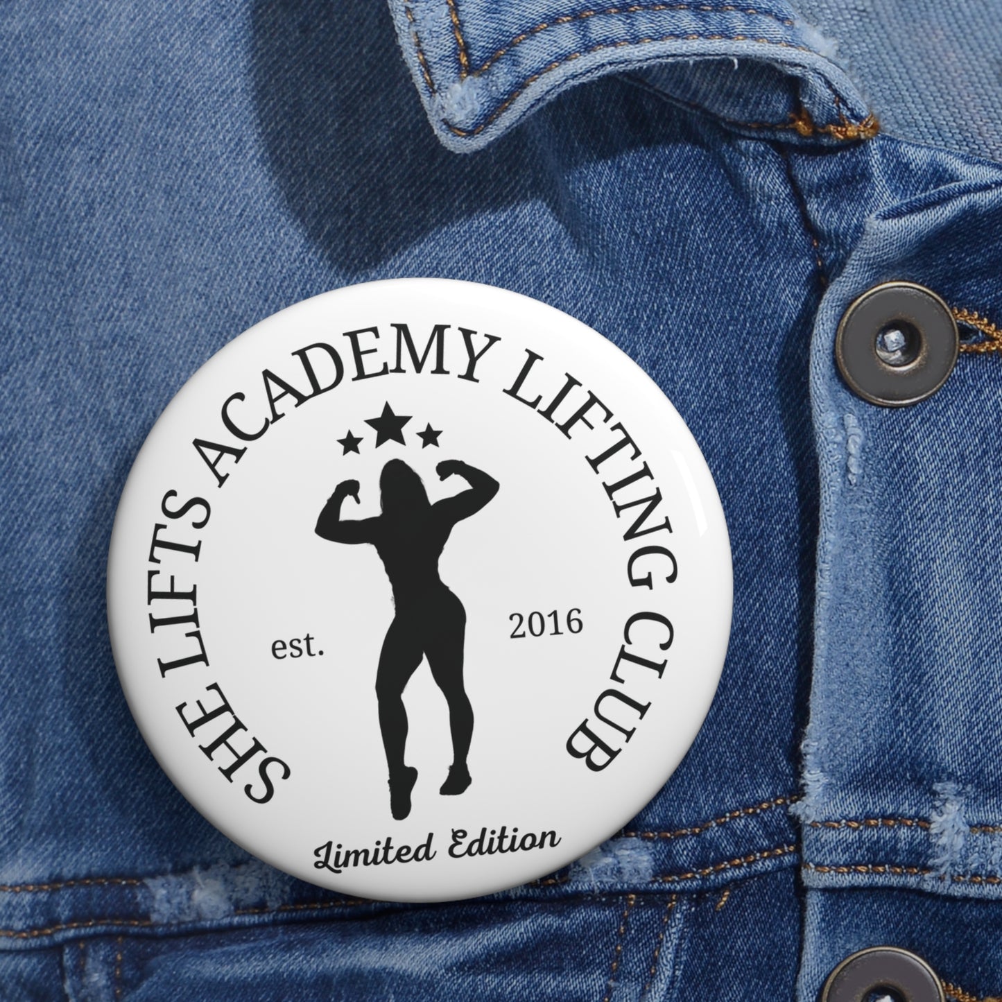 She Lifts Academy Lifting Club Button