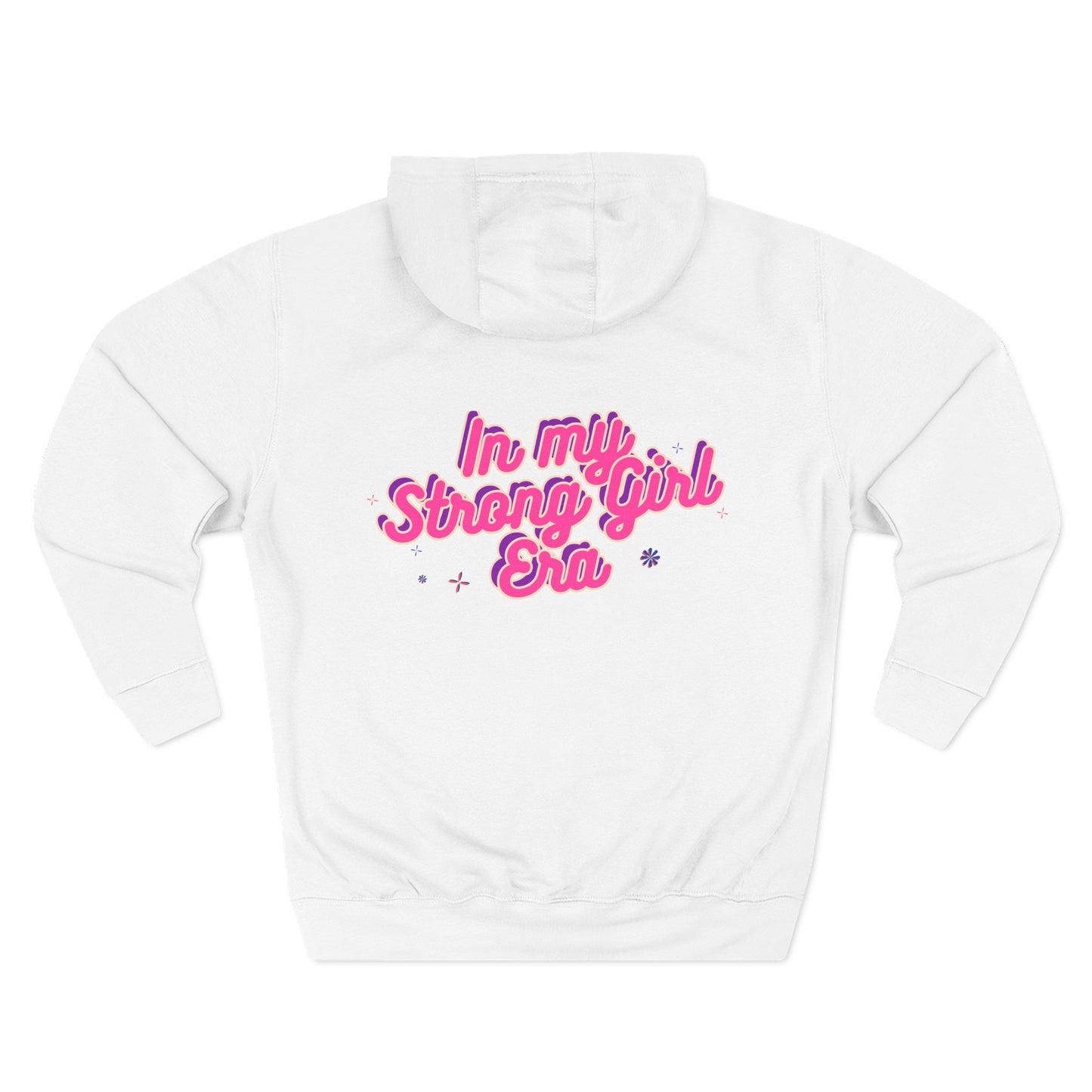 In My Strong Girl Era back of hoodie