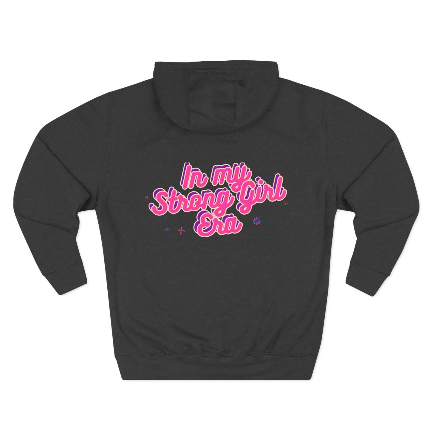 In My Strong Girl Era back of hoodie